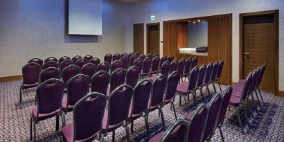 professional meeting and conference room at Hampton by Hilton Istanbul Kayasehir.