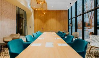 Bright meeting room at the Hampton by Hilton Warsaw Reduta.