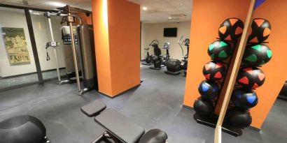 Fitness center at the Hampton by Hilton Gdansk Old Town.