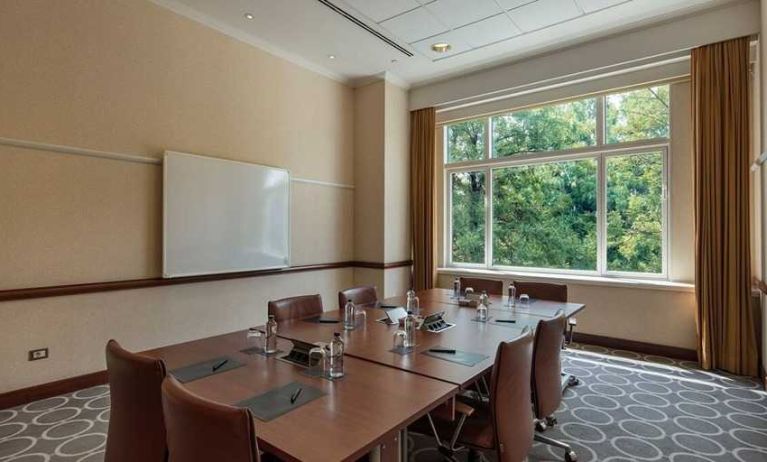 professional meeting room with lots of natural light at Adana HiltonSA.