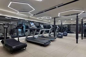 well equipped fitness center with treadmills at Hagia Sofia Mansions Istanbul, Curio Collection by Hilton.