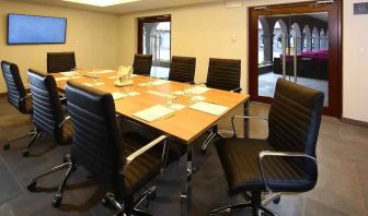 Small meeting room at the Hilton Garden Inn Cusco, Peru.