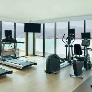 Fitness centre for ladies at the Hilton Garden Inn Muscat Al Khuwair.