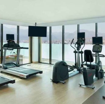 Fitness centre for ladies at the Hilton Garden Inn Muscat Al Khuwair.