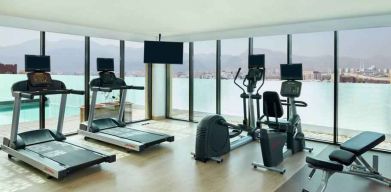 Fitness centre for ladies at the Hilton Garden Inn Muscat Al Khuwair.