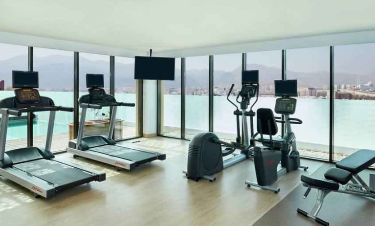 Fitness centre for ladies at the Hilton Garden Inn Muscat Al Khuwair.