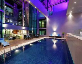 Swimming pool at the Legend Hotel Lagos Airport, Curio Collection by Hilton.