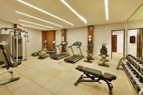 Fitness center at the Conrad Makkah.