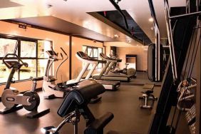 well equipped fitness center at DoubleTree by Hilton Nairobi Hurlingham.