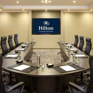 professional meeting room for all business meetings at Hilton Fukuoka Sea Hawk.