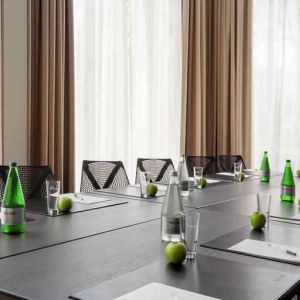 Meeting room at the Hilton Garden Inn Zurich Limmattal.