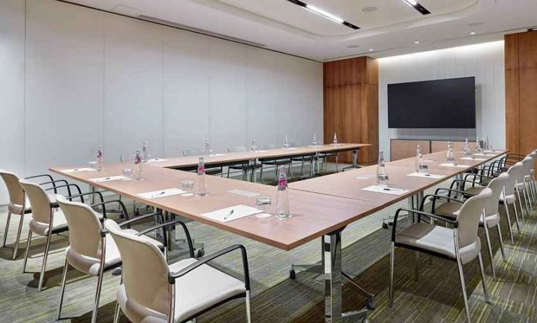 professional meeting room for all business and conference meetings at Hilton Garden Inn Kuwait.