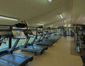 well equipped fitness center at Hilton Addis Ababa.