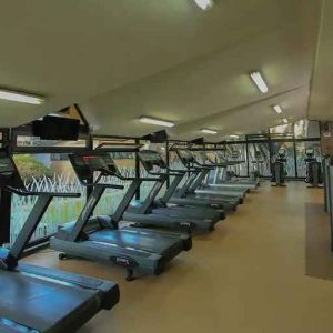 well equipped fitness center at Hilton Addis Ababa.