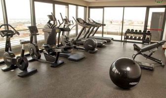 well equipped fitness center at Hilton Garden Inn Nairobi Airport.