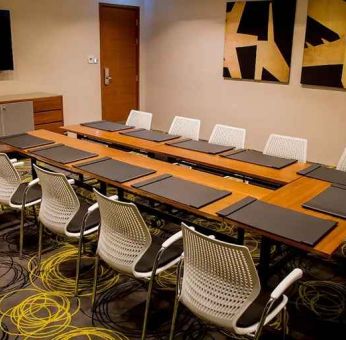 professional meeting room at Hilton Garden Inn Nairobi Airport.