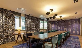 professional meeting room for all types of business meetings at Canopy by Hilton Zagreb City Centre.