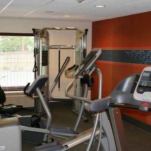 equipped fitness center at Hampton Inn & Suites Lebanon.