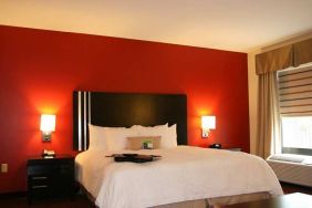 comfortable delux king room at Hampton Inn & Suites Lebanon.