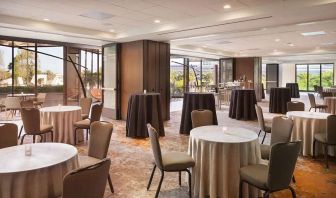 Spacious meeting room at the Hyatt Regency San Francisco.