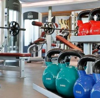 well equipped fitness center at Hilton Beirut Habtoor Grand.