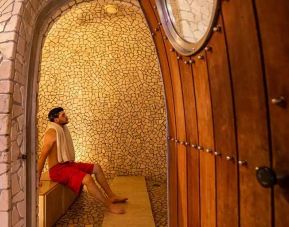 hot sauna and spa available at Hilton Nicosia.