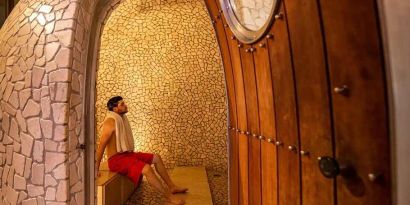 hot sauna and spa available at Hilton Nicosia.