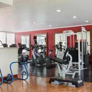 well equipped fitness center at Hilton Colon Quito.