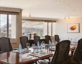 professional meeting room with lovely city views at Hilton Colon Quito.