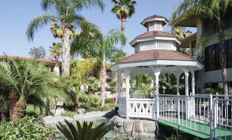 Outdoor gazebo at DoubleTree by Hilton Hotel Bakersfield.