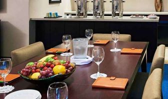 Dining area at Miami International Airport Hotel.