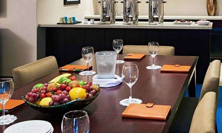 Dining area at Miami International Airport Hotel.