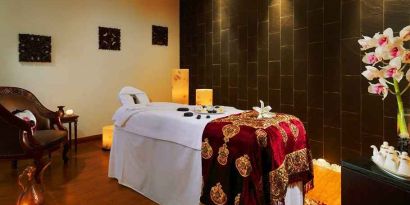 relaxing massage and spa available at Hilton Cairo Heliopolis.