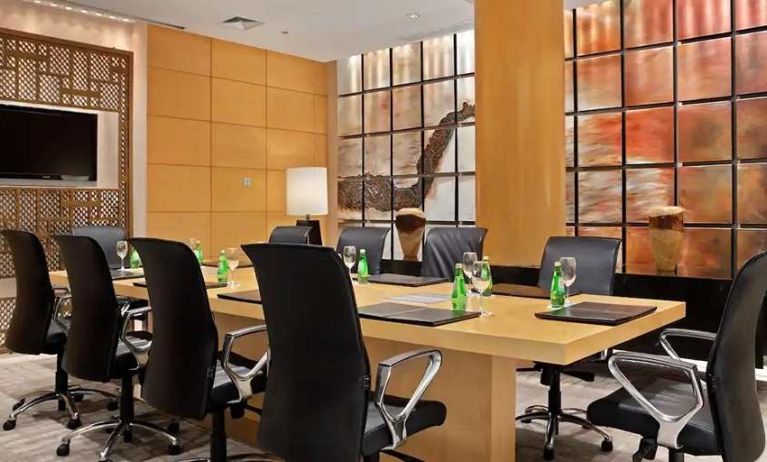 professional meeting room at Hilton Luxor Resort & Spa.