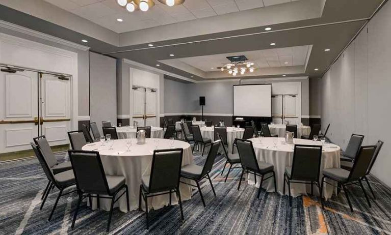 professional conference room at Embassy Suites by Hilton San Rafael Marin County.