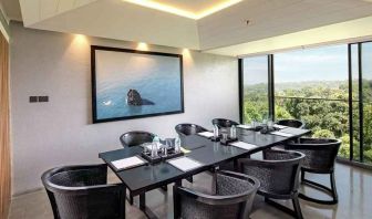 professional meeting room with beautiful nature views at DoubleTree by Hilton Goa - Panaji.