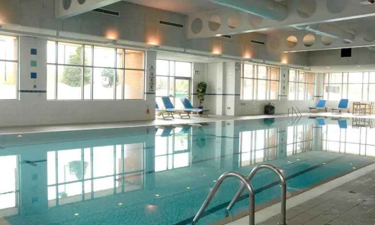 Relaxing indoor pool at the Doubletree by Hilton Glasgow Strathclyde.