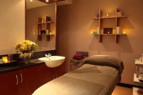 Spa area at the Doubletree by Hilton Glasgow Strathclyde.