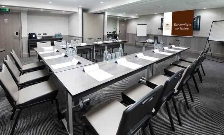 Meeting room at the DoubleTree by Hilton Edinburgh Airport.