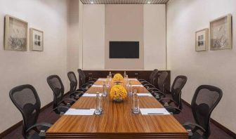 Meeting room at the DoubleTree by Hilton Gurugram Baani Square.