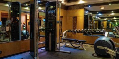 Fitness center at the DoubleTree by Hilton Goa - Arpora - Baga.