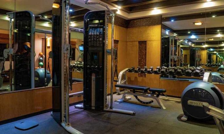 Fitness center at the DoubleTree by Hilton Goa - Arpora - Baga.