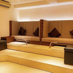 Spa area at the DoubleTree by Hilton Goa - Arpora - Baga.