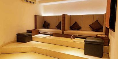 Spa area at the DoubleTree by Hilton Goa - Arpora - Baga.