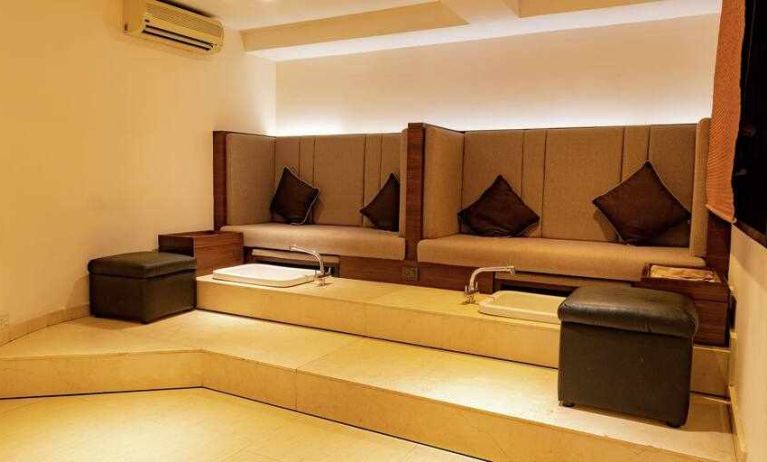 Spa area at the DoubleTree by Hilton Goa - Arpora - Baga.