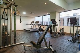 Fitness center at the Hampton by Hilton Bogota Airport.