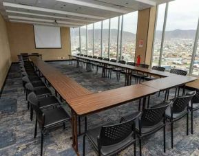 Meeting room at the Hampton by Hilton Antofagasta.