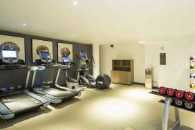 Fitness center at the DoubleTree by Hilton London Kingston upon Thames.