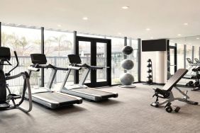 Fitness center at the AC Hotel By Marriott Pleasanton.