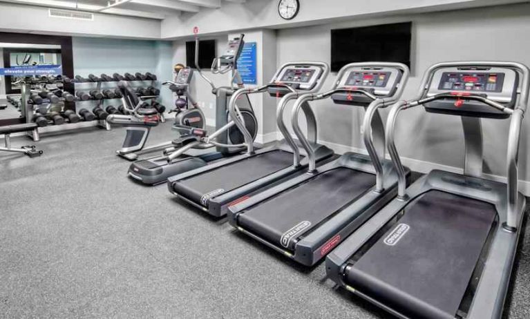 Fitness center at the Hampton Inn Miami Beach - Mid Beach.